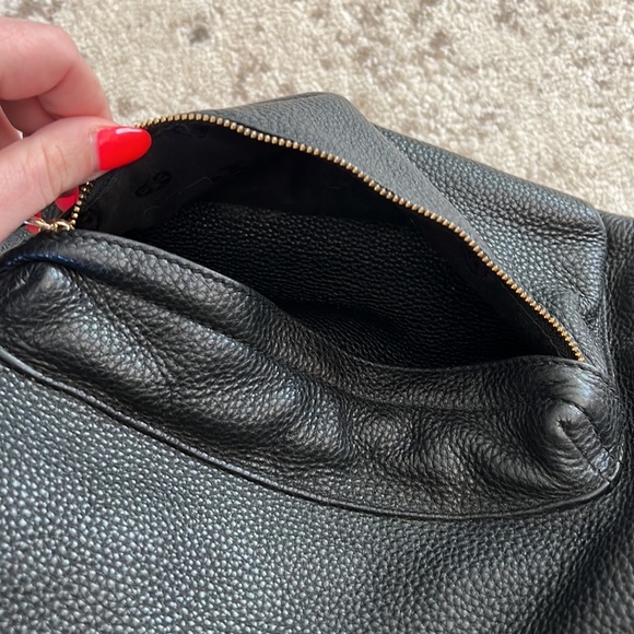 Tory Burch Black Leather Backpack✨